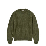 Auralee M' BRUSHED SUPER KID MOHAIR KNIT P/O, Olive