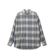 Checked shirt on a white background