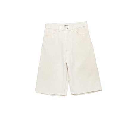 White shorts on a white background