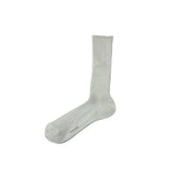 Auralee GIZA HIGH GAUGE SOCKS, Pale Green