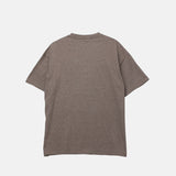 Auralee M'S SEAMLESS CREW NECK TEE TOP, Brown