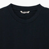 Auralee M'S SEAMLESS CREW NECK TEE, Black