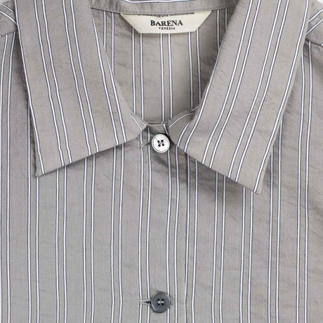 Barena Venezia WOMEN'S SHIRT CRISTY BINARIO, Silver