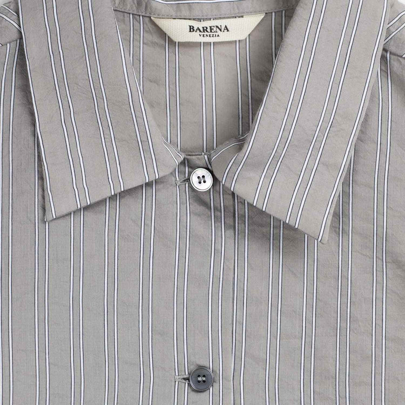Barena Venezia WOMEN'S SHIRT CRISTY BINARIO, Silver