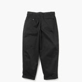 BEAMS+ 2PLEATS TWILL PANTS, Black