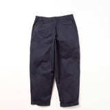 BEAMS+ 2PLEATS TWILL PANTS, Navy