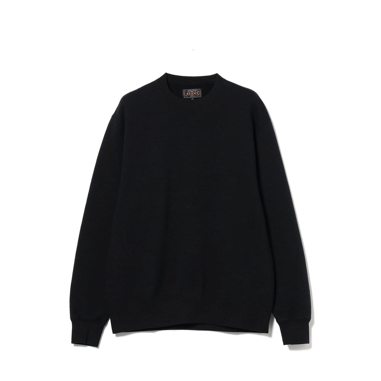 BEAMS+ CREWNECK SWEATSHIRT, Black