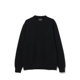 BEAMS+ CREWNECK SWEATSHIRT, Black