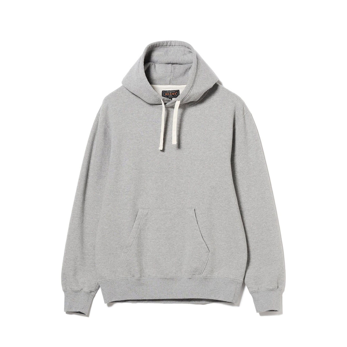 BEAMS+ HOODED PULLOVER, Grey