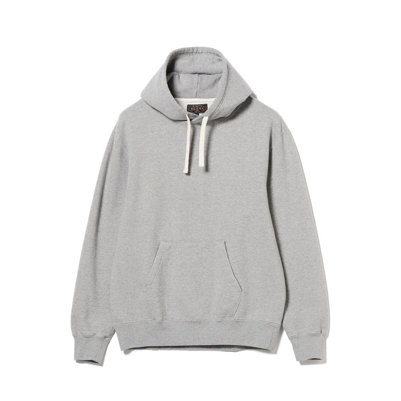BEAMS+ HOODED PULLOVER, Grey