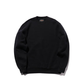BEAMS+ SWEATSHIRT CREW RAISED BACK, Black - Image 1