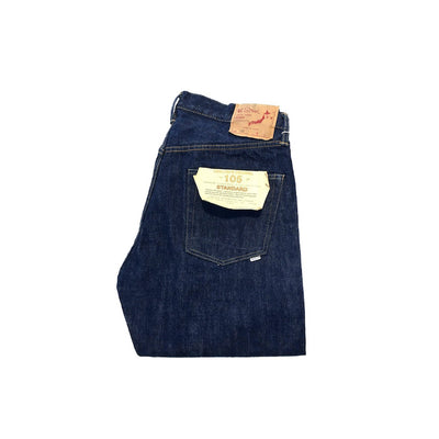orSlow 105 STANDARD DENIM, Onewash Selvage