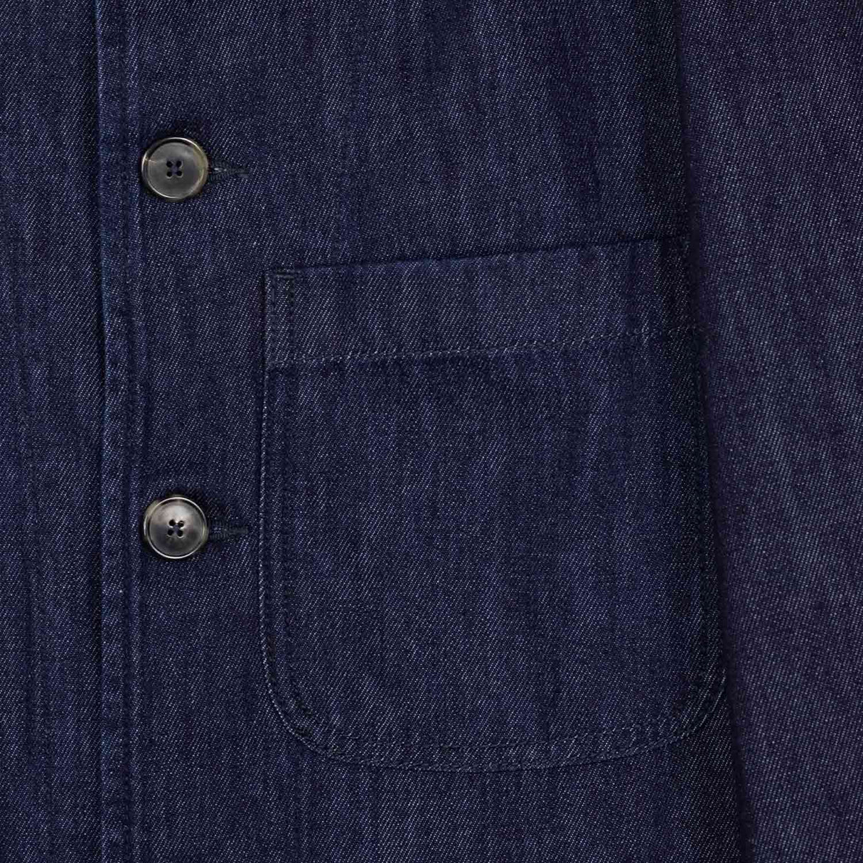 Dries Van Noten BRAXTON 9378 JACKET, Indigo - Image 4