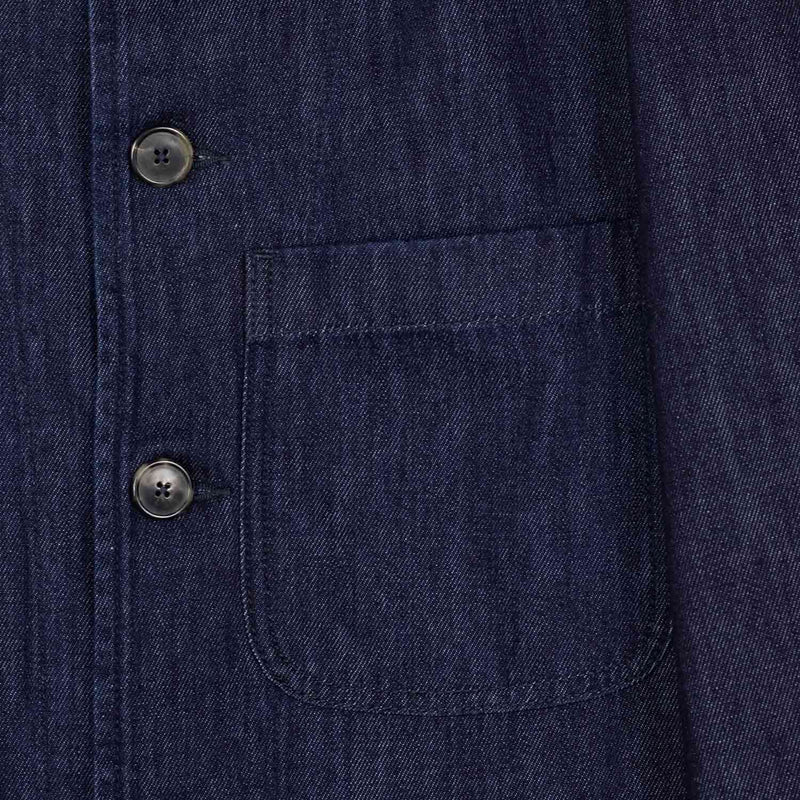 Dries Van Noten BRAXTON 9378 JACKET, Indigo - Image 4