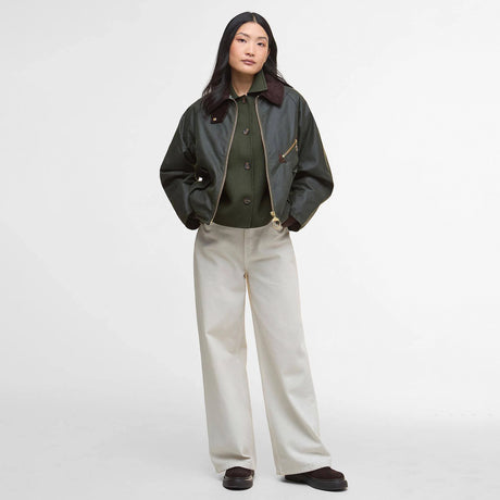 Barbour ARLENE WAXED JACKET, Olive