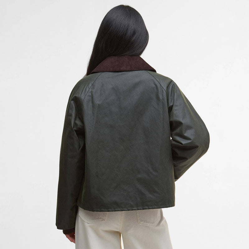 Barbour ARLENE WAXED JACKET, Olive