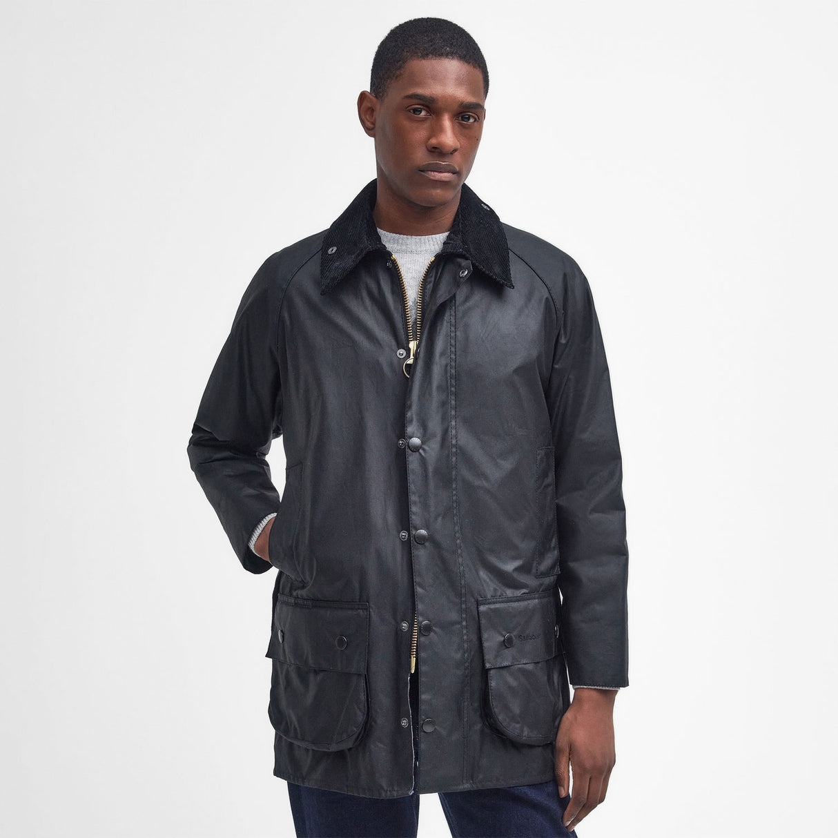 Barbour BEAUFORT WAX JACKET, Black