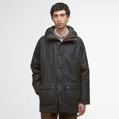 Barbour BEDALE WAX PARKA, Olive