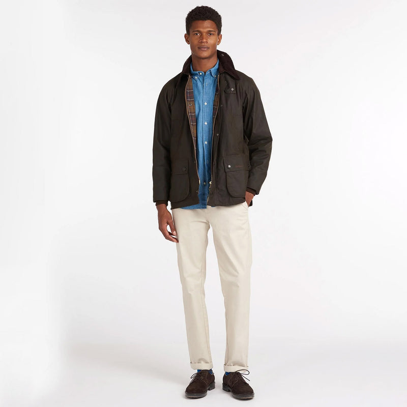 Barbour CLASSIC BEDALE WAX JACKET, Olive