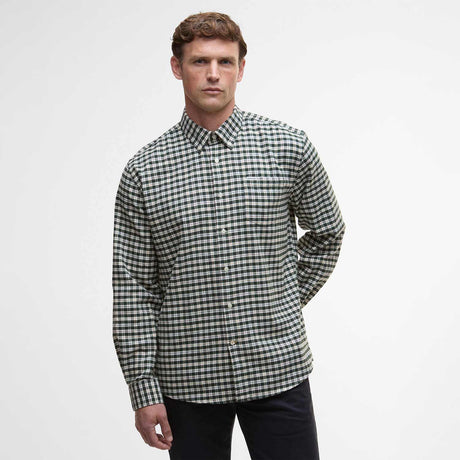Barbour COLDERHAM REGULAR CHECKED SHIRT, Forest