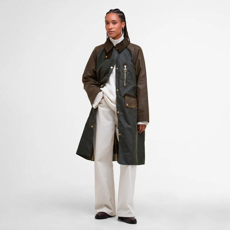 Barbour EVETTE WAX JACKET, Olive