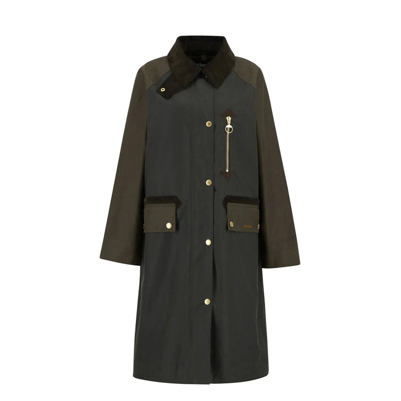 Barbour EVETTE WAX JACKET, Olive