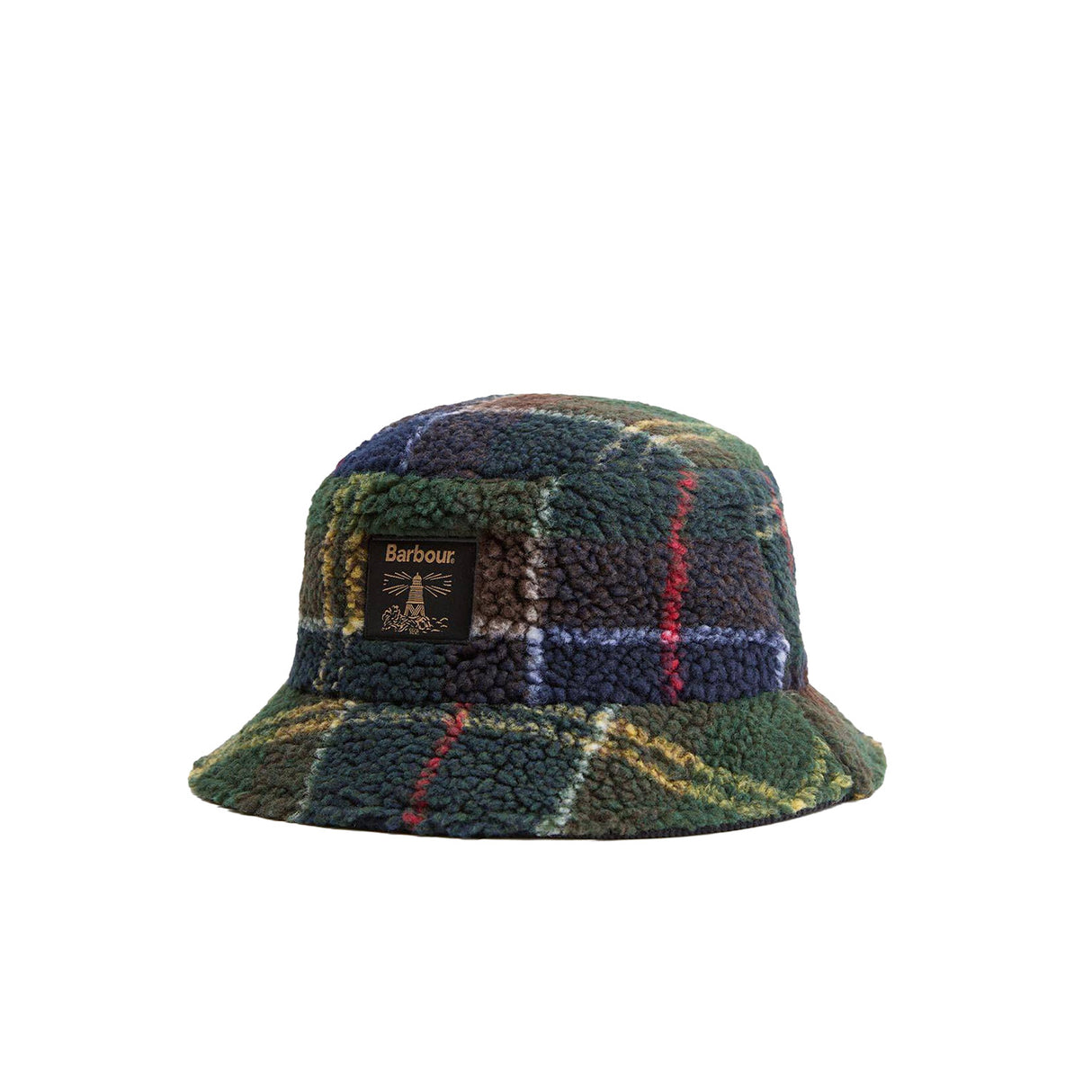 Barbour FIELD FLEECE BUCKET HAT, Classic Tartan/Black