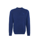 Barbour GRANGETOWN CREW NECK SWEATER, Mid blue