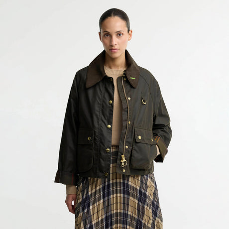 Barbour ICONS MODERN SPEY WAXED JACKET, Olive