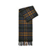Barbour NEW CHECK TARTAN SCARF, Olive