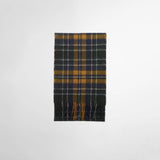 Barbour NEW CHECK TARTAN SCARF, Olive