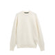 Barbour NEWTON CREW KNIT, Antique White