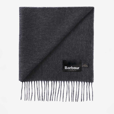 Barbour PLAIN LAMBSWOOL SCARF, Black