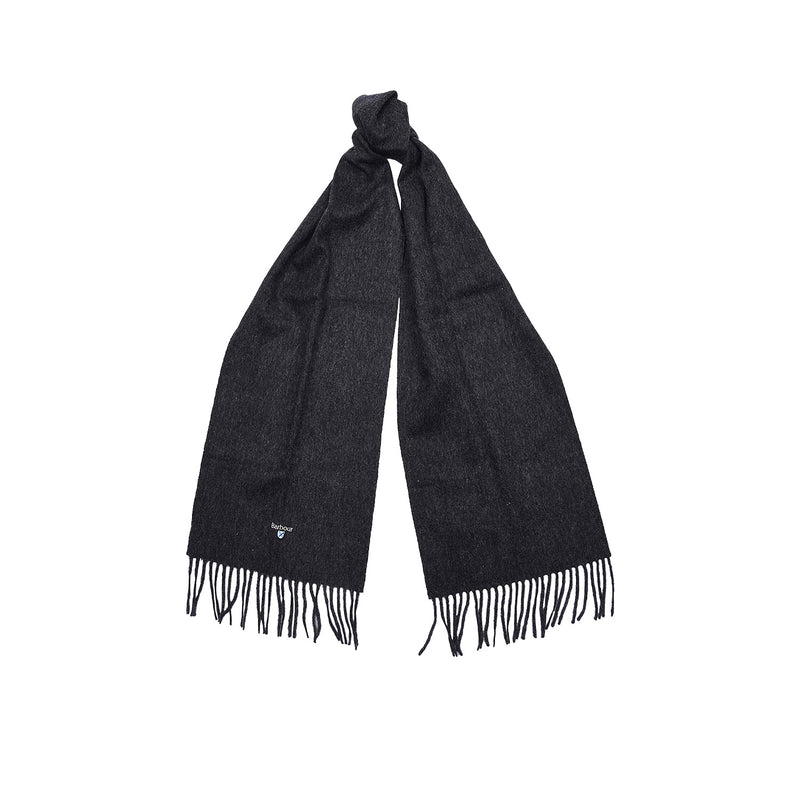 Barbour PLAIN LAMBSWOOL SCARF, Black