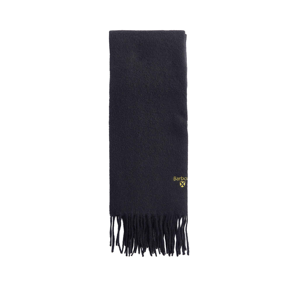 Barbour PLAIN LAMBSWOOL SCARF, Black
