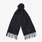 Barbour PLAIN LAMBSWOOL SCARF, Black