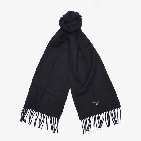 Barbour PLAIN LAMBSWOOL SCARF, Black