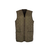 Barbour POLARQUILT WAISTCOAT/ZIP-IN LINE, Olive - Image 1