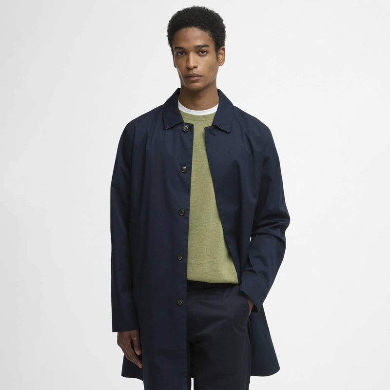 Barbour ROKIG WATERPROOF MAC JACKET, Navy