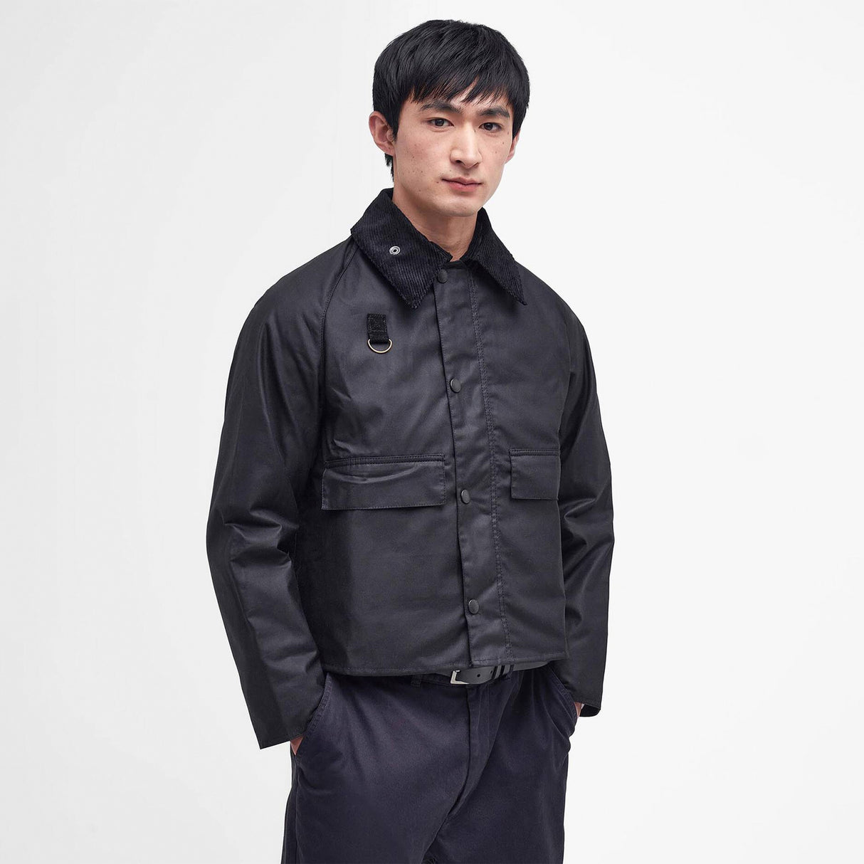Barbour SPEY WAX JACKET, Black