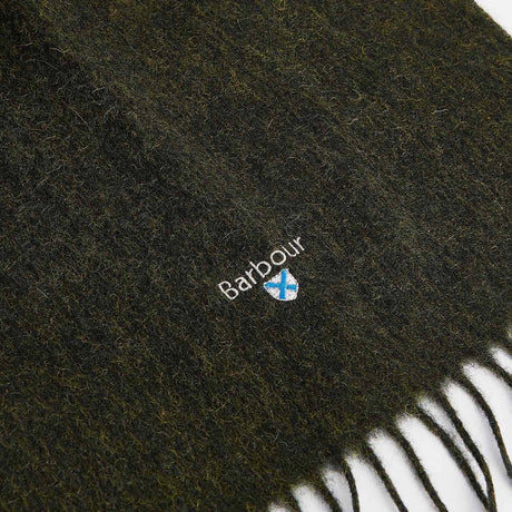 PLAIN LAMBSWOOL SCARF, Seaweed