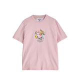 Barbour X Noah  FLORAL T-SHIRT, Chalk Pink