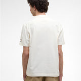 Barbour X Noah FLORAL T-SHIRT, Whisper White