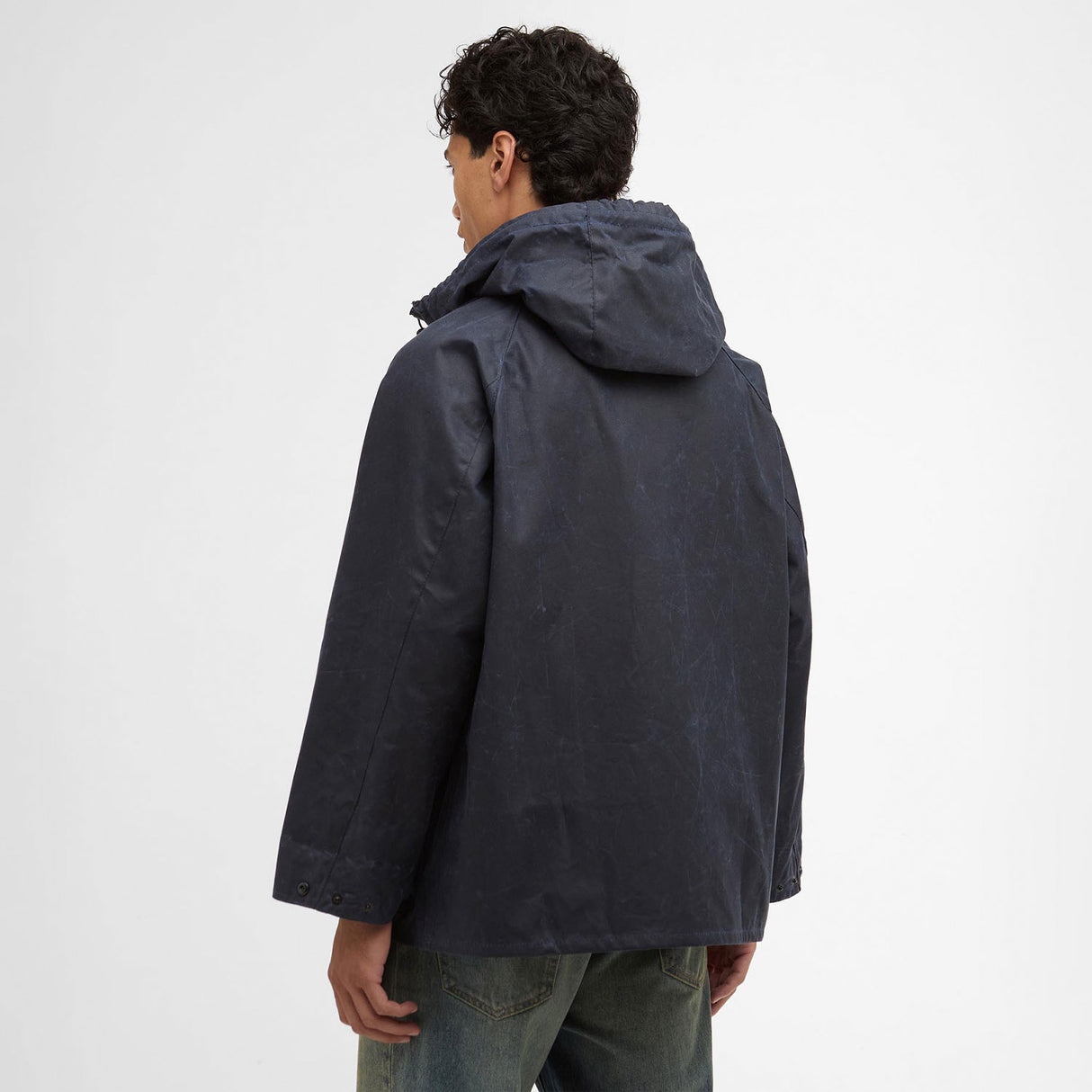 Barbour x Levi's OS BEDALE WAX JACKET, Royal Navy