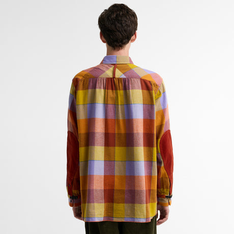 Barbour x Norbit CHECKERED SHIRT, Orange
