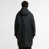 Barbour x Norbit LONG WAX JACKET, Light Sage