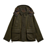 Barbour x Norbit WOOL JACKET, Bayleaf