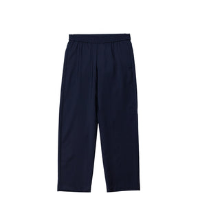 Navy blue pants on a white background