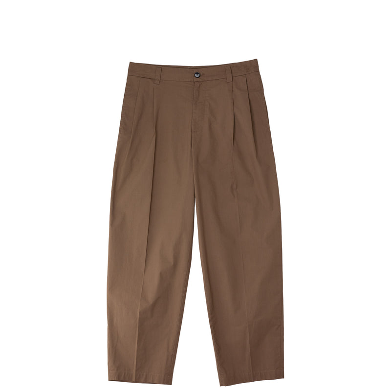 Brown pants on a white background