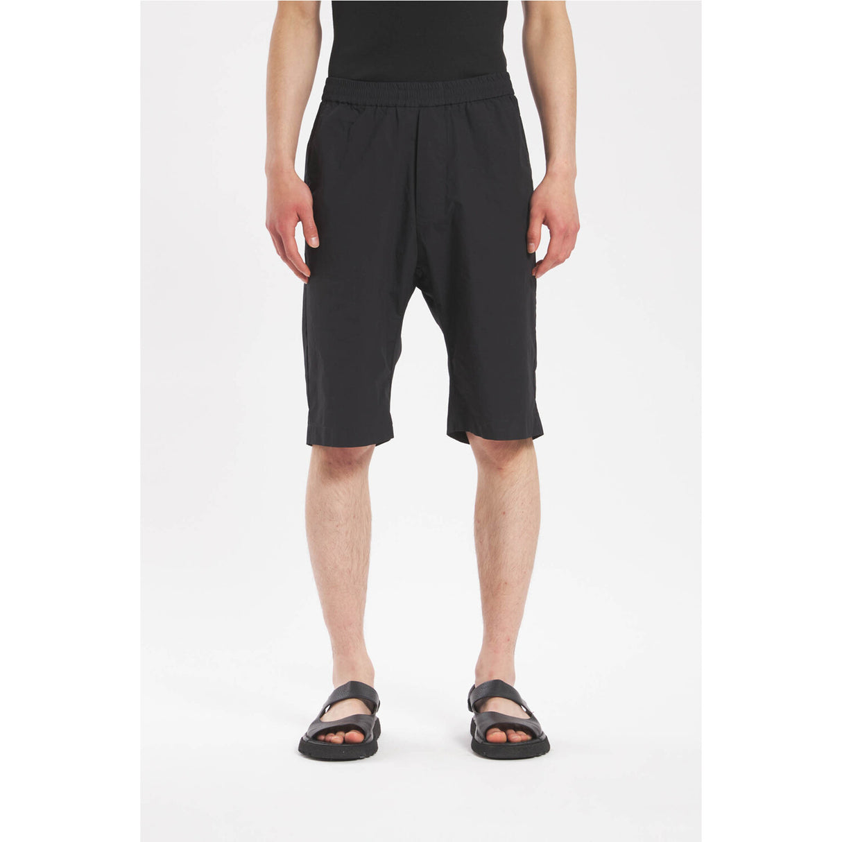 Barena Venezia MEN'S BERMUDA SHORTS AGRO VION, Black